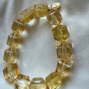Tarina Tarantino Yellow Crystal Bracelet